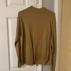 Brown/Tan Old Navy Mockneck Sweater